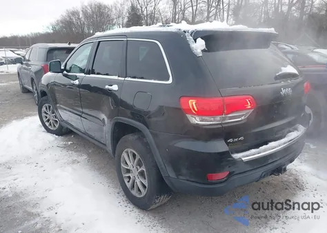 2015 Jeep Grand Cherokee Limited z USA, uszkodzony, nr VIN 1C4RJFBG2FC749097